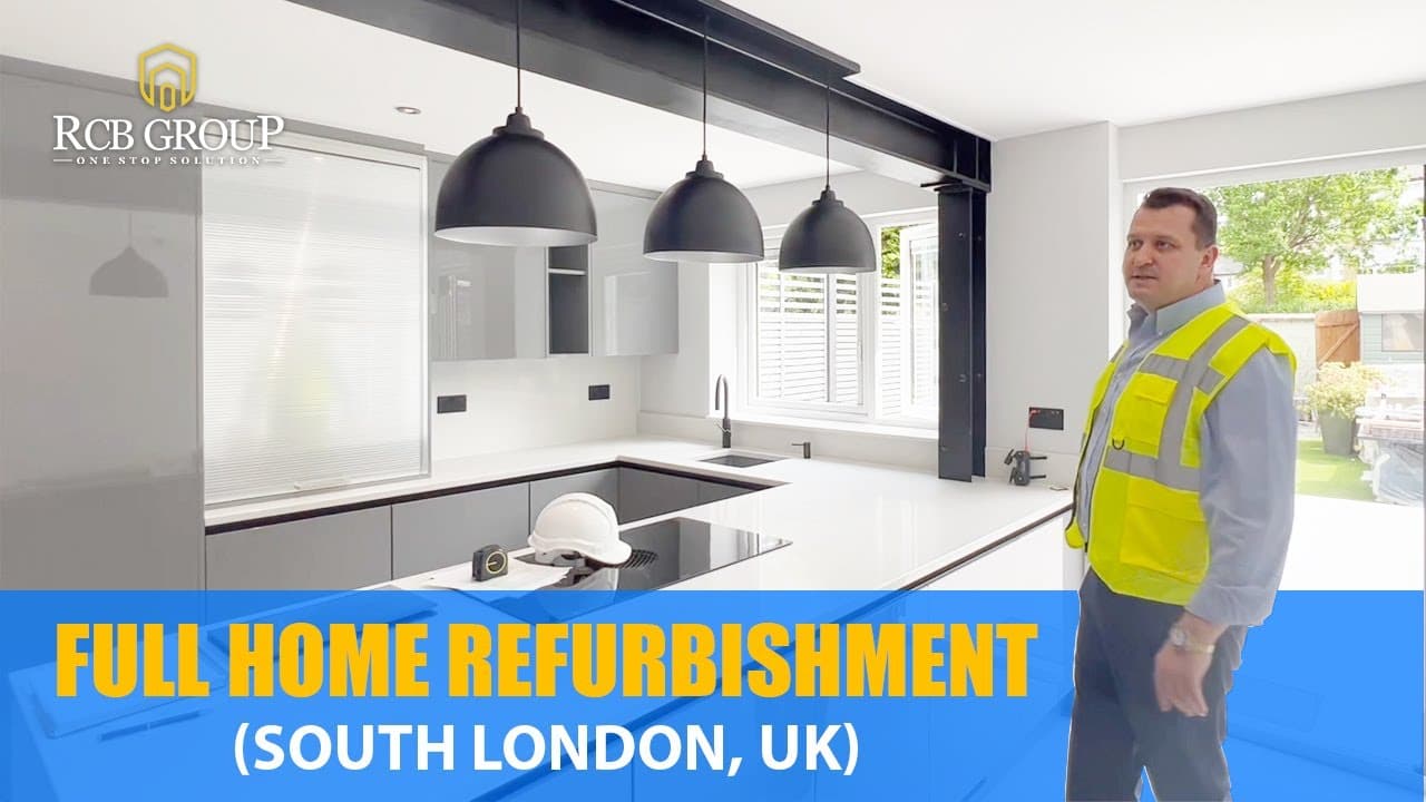 Full home refurbishment, South London — rcbGroup video